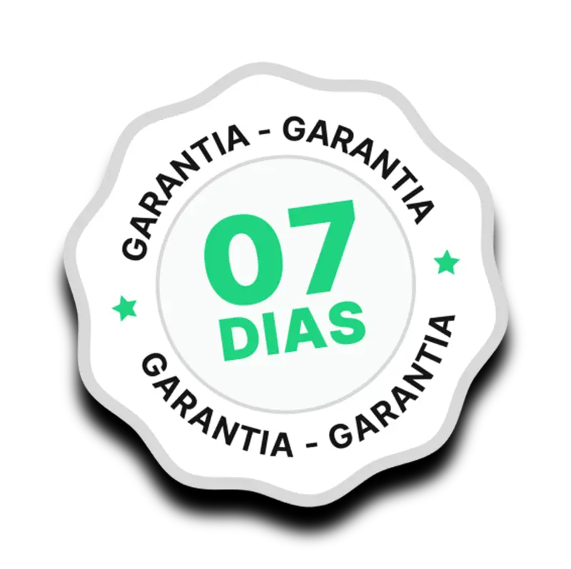 Selo de Garantia de 7 Dias